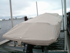 Custom Made Boat Cover - Marine Canvas Miami