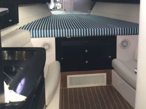 Donzi Interior Upholstery-After - Marine Canvas Miami